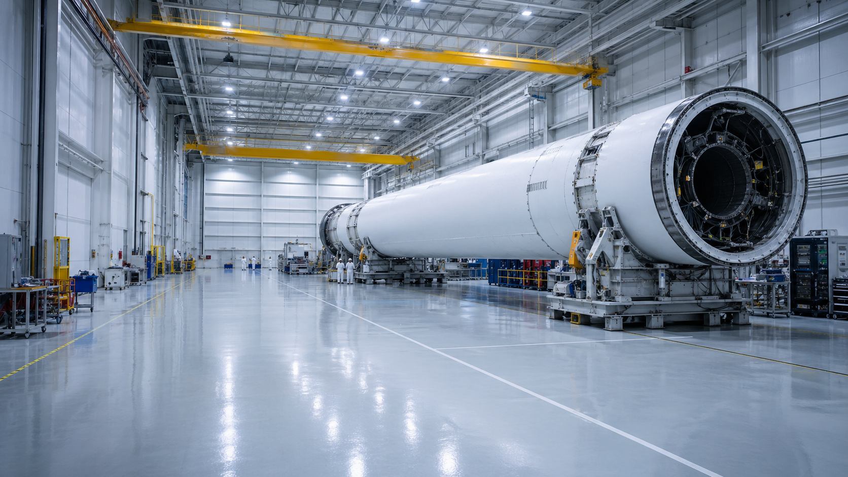 Rocket manufacturing factory